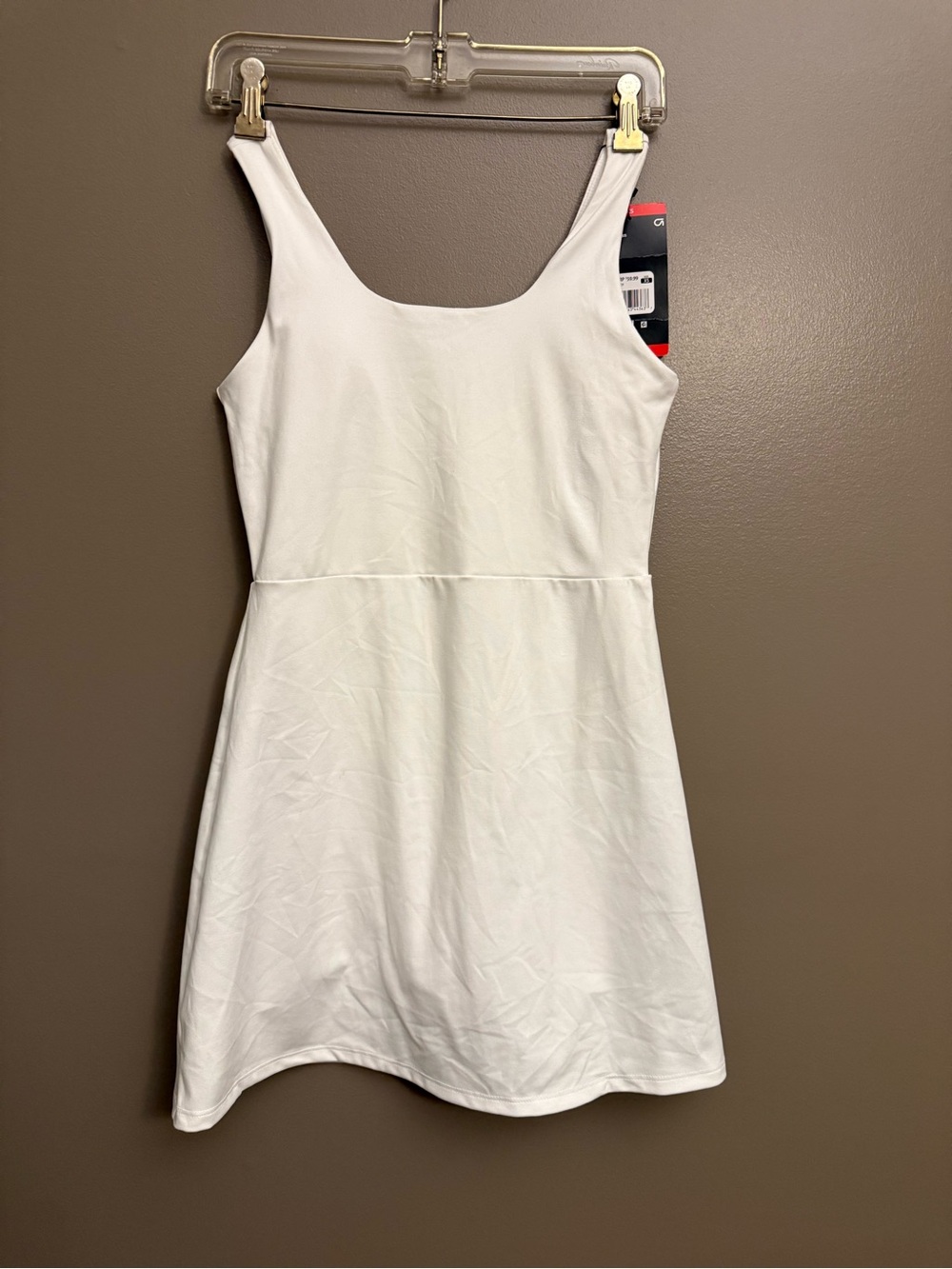 GAP White Scoop-Neck Mini Dress